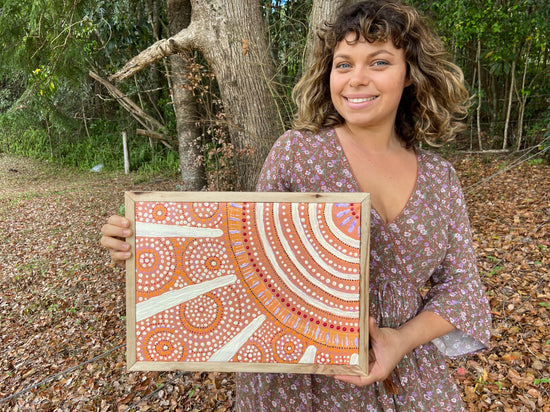 Light | Limited edition - Aboriginal Art Prints | By Sharon Robbie (Trindall)